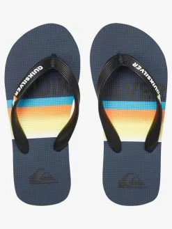 Quiksilver Molokai Slab - Tongs Pour Garçon -Surf Soldes aqbl100423 molokaislabyouthp xkbb frt4