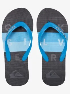 Quiksilver Molokai Word Block - Tongs Pour Garçon -Surf Soldes aqbl100425 quiksilverp xbkb frt4