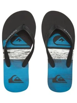 Quiksilver Molokai Panel - Tongs Pour Garçon -Surf Soldes aqbl100493 quiksilverp xkbk frt4