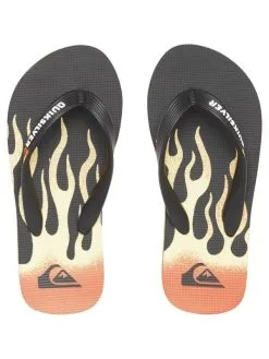 Quiksilver Molokai Flame 2022 - Tongs Pour Garçon -Surf Soldes aqbl100495 quiksilverp xkky frt4