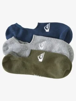 Quiksilver 3 Pack No Show - Chaussettes Invisibles Pour Homme -Surf Soldes aqyaa03289 quiksilverp glw0 frt4