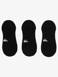 Quiksilver 3 Pack No Show - Chaussettes Invisibles Pour Homme -Surf Soldes aqyaa03289 quiksilverp kvj0 bck1