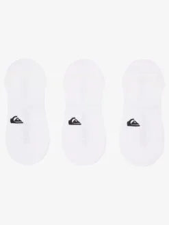 Quiksilver 3 Pack No Show - Chaussettes Invisibles Pour Homme -Surf Soldes aqyaa03289 quiksilverp wbb0 bck1