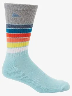 Quiksilver Swell - Chaussettes Mi-mollet [Pack De 2] Pour Homme -Surf Soldes aqyaa03304 quiksilverp bfg0 frt3