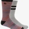 Quiksilver Warp Tech - Pack De 2 Chaussettes Pour Homme