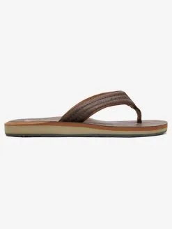 Quiksilver Carver Nubuck - Sandales Pour Homme -Surf Soldes aqyl100623 carvernubuckp ctk0 frt2