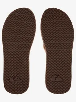 Quiksilver Erreka - Sandales En Cuir Pour Homme -Surf Soldes aqyl100811 errekap tkd0 bck1