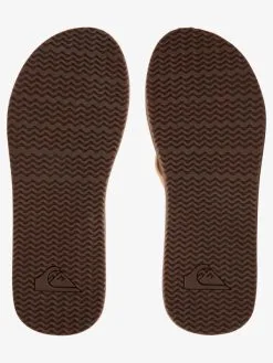 Quiksilver Erreka - Sandales En Cuir Pour Homme -Surf Soldes aqyl100811 quiksilverp tkd0 bck1