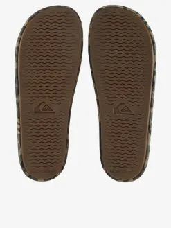 Quiksilver Rivi Slide - Claquettes Pour Homme -Surf Soldes aqyl100867 quiksilverp gvj2 bck1