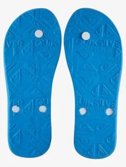 Quiksilver Molokai Word Block - Tongs Pour Homme -Surf Soldes aqyl100986 quiksilverp xwsb bck1