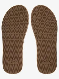 Quiksilver Left Coasta - Sandales En Cuir Pour Homme -Surf Soldes aqyl101091 quiksilverp xccc bck1