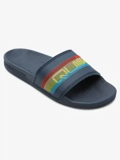 Quiksilver Rivi Wordmark Slide - Claquettes Pour Homme