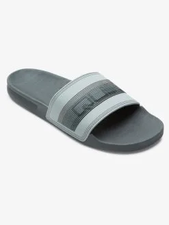 Quiksilver Rivi Wordmark Slide - Claquettes Pour Homme