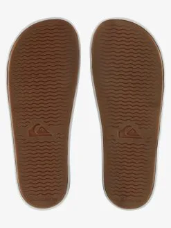 Quiksilver Rivi Wordmark Slide - Claquettes Pour Homme -Surf Soldes aqyl101221 quiksilverp xwbb bck1