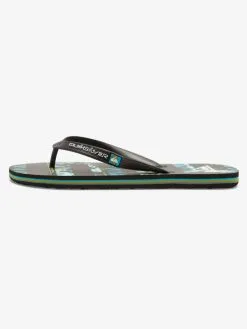 Quiksilver Molokai Art Gregg Kaplan - Tongs Pour Homme -Surf Soldes aqyl101264 quiksilverp xkbg frt3