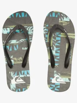 Quiksilver Molokai Art Gregg Kaplan - Tongs Pour Homme -Surf Soldes aqyl101264 quiksilverp xkbg frt4