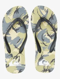 Quiksilver Molokai Art Gregg Kaplan - Tongs Pour Homme -Surf Soldes aqyl101264 quiksilverp xksc frt4
