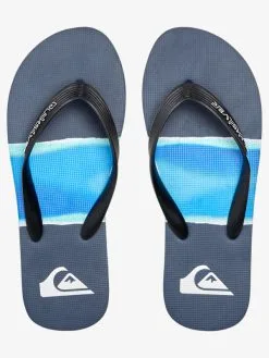 Quiksilver Molokai Airbrushed - Tongs Pour Homme -Surf Soldes aqyl101317 quiksilverp byj1 frt4