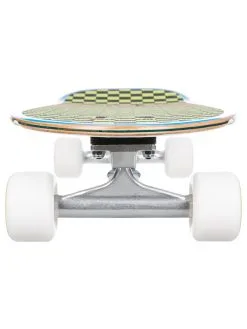 Quiksilver Bubble Wave 9" - Skateboard Cruiser Pour Unisexe -Surf Soldes egl021skbw quiksilverp wht frt4