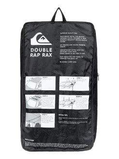 Quiksilver QS Double Rap Rax - Barres De Toit Souples Pour Planche De Surf -Surf Soldes egl0raprax quiksilverp kvj0 bck1