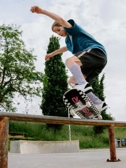 Quiksilver Shred 7.8" - Skateboard Longboard Pour Unisexe