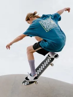 Quiksilver Shred 7.8" - Skateboard Longboard Pour Unisexe -Surf Soldes egl22shr78 quiksilverl kvj0 frt3