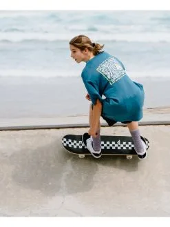 Quiksilver Shred 8" - Skateboard Longboard Pour Unisexe -Surf Soldes egl22shr80 quiksilverl kvj0 frt5