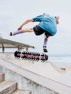 Quiksilver Shred 8" - Skateboard Longboard Pour Unisexe -Surf Soldes egl22shr80 quiksilverl kvj0 frt7