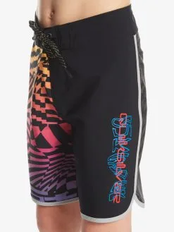 Quiksilver Surfsilk Radical Scallop 16" - Boardshort Pour Garçon 8-16 Ans -Surf Soldes eqbbs03657 quiksilverw kvj6 frt2