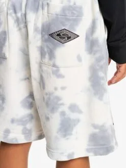 Quiksilver Diamond Heritage - Short En Molleton Pour Garçon 8-16 Ans -Surf Soldes eqbfb03140 quiksilverw sfv6 bck2