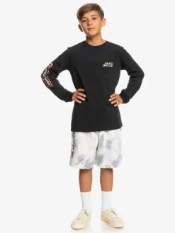 Quiksilver Diamond Heritage - Short En Molleton Pour Garçon 8-16 Ans -Surf Soldes eqbfb03140 quiksilverw sfv6 frt9