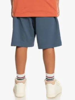 Quiksilver Retro Fade - Short En Molleton Pour Garçon 8-16 Ans -Surf Soldes eqbfb03141 quiksilverw byg0 bck1