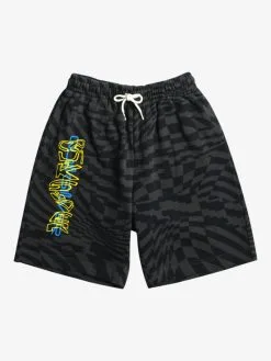 Quiksilver Radical Times Long - Short En Molleton Pour Garçon 8-16 Ans