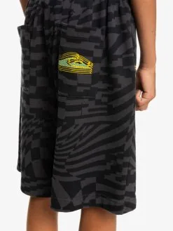 Quiksilver Radical Times Long - Short En Molleton Pour Garçon 8-16 Ans -Surf Soldes eqbfb03142 quiksilverw kvj6 bck2