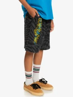 Quiksilver Radical Times Long - Short En Molleton Pour Garçon 8-16 Ans -Surf Soldes eqbfb03142 quiksilverw kvj6 frt2