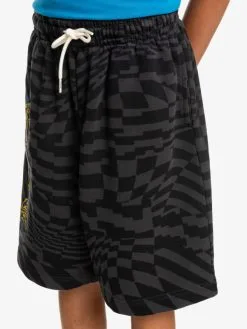 Quiksilver Radical Times Long - Short En Molleton Pour Garçon 8-16 Ans -Surf Soldes eqbfb03142 quiksilverw kvj6 frt3