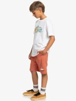 Quiksilver Easy Day - Short De Jogging Pour Garçon 8-16 Ans -Surf Soldes eqbfb03144 quiksilverw cms0 frt9