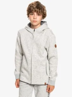 Quiksilver Keller 2022 - Sweat à Capuche Zippé Pour Garçon -Surf Soldes eqbft03710 quiksilverw sjsh frt1