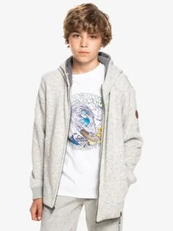 Quiksilver Keller 2022 - Sweat à Capuche Zippé Pour Garçon -Surf Soldes eqbft03710 quiksilverw sjsh frt2