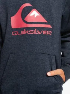 Quiksilver Big Logo - Sweat à Capuche Pour Garçon -Surf Soldes eqbft03720 quiksilverw byjh frt3