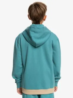 Quiksilver Easy Day - Sweat à Capuche Zippé Pour Garçon 8-16 Ans -Surf Soldes eqbft03813 quiksilverw blz0 bck1