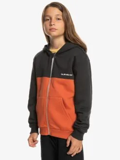 Quiksilver Easy Day - Sweat à Capuche Zippé Pour Garçon 8-16 Ans -Surf Soldes eqbft03813 quiksilverw kqz0 frt2