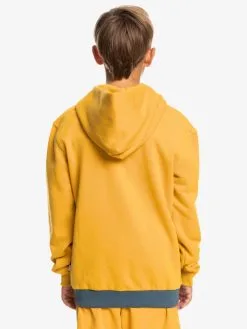 Quiksilver Easy Day - Sweat à Capuche Zippé Pour Garçon 8-16 Ans -Surf Soldes eqbft03813 quiksilverw ykd0 bck1