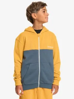 Quiksilver Easy Day - Sweat à Capuche Zippé Pour Garçon 8-16 Ans -Surf Soldes eqbft03813 quiksilverw ykd0 frt1