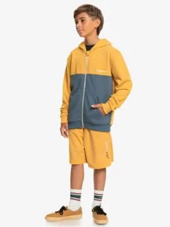 Quiksilver Easy Day - Sweat à Capuche Zippé Pour Garçon 8-16 Ans -Surf Soldes eqbft03813 quiksilverw ykd0 frt9