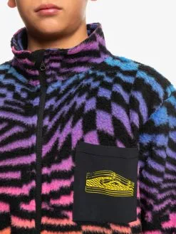 Quiksilver Its Time Out - Polaire Zippée Pour Garçon 8-16 Ans -Surf Soldes eqbft03817 quiksilverw mmy6 frt3