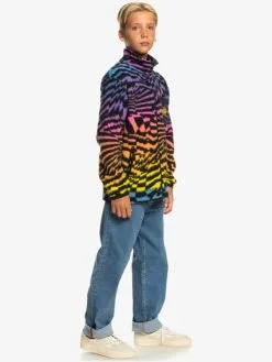 Quiksilver Its Time Out - Polaire Zippée Pour Garçon 8-16 Ans -Surf Soldes eqbft03817 quiksilverw mmy6 frt9