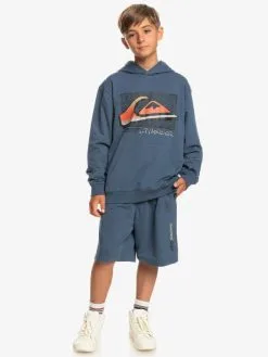 Quiksilver Retro Fade - Sweat à Capuche Pour Garçon 8-16 Ans -Surf Soldes eqbft03819 quiksilverw byg0 frt9