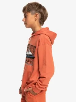 Quiksilver Retro Fade - Sweat à Capuche Pour Garçon 8-16 Ans -Surf Soldes eqbft03819 quiksilverw cms0 frt2