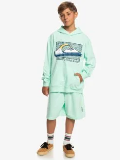 Quiksilver Retro Fade - Sweat à Capuche Pour Garçon 8-16 Ans -Surf Soldes eqbft03819 quiksilverw gcz0 frt9